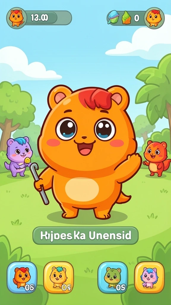 Tampilan antarmuka aplikasi yang user-friendly.