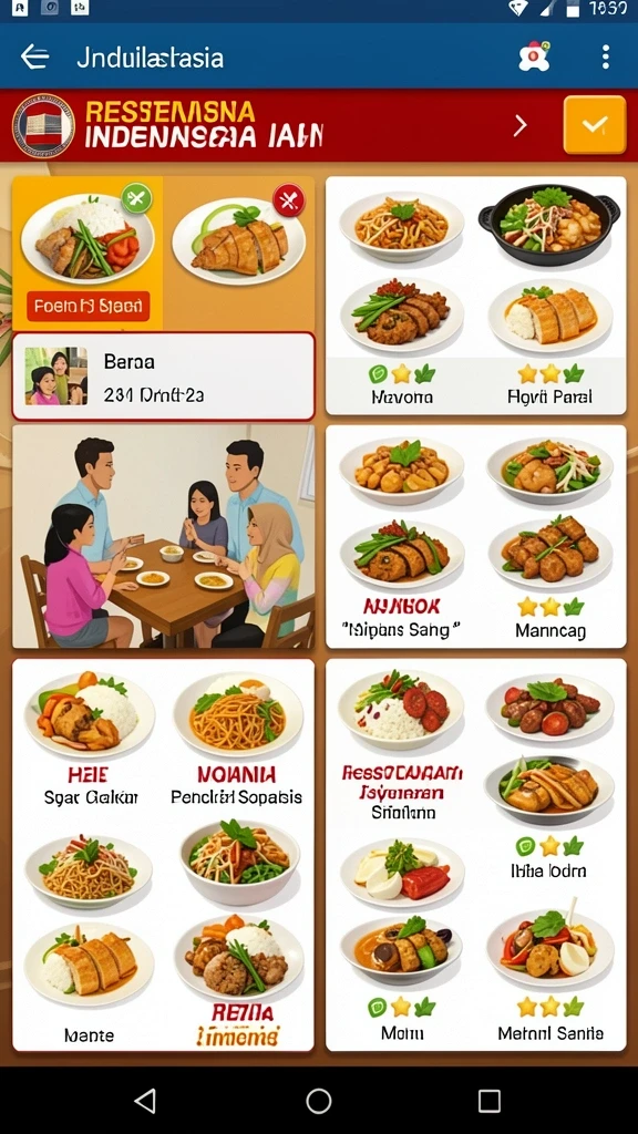 Antarmuka pengguna yang intuitif dan ramah.