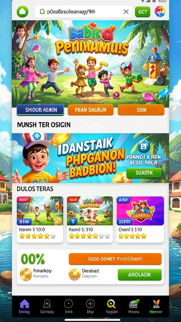 Gameplay yang menarik dan interaktif.
