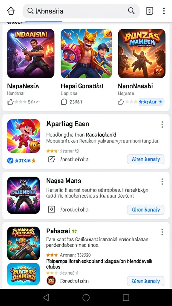 Tampilan antarmuka yang menarik dan user-friendly.