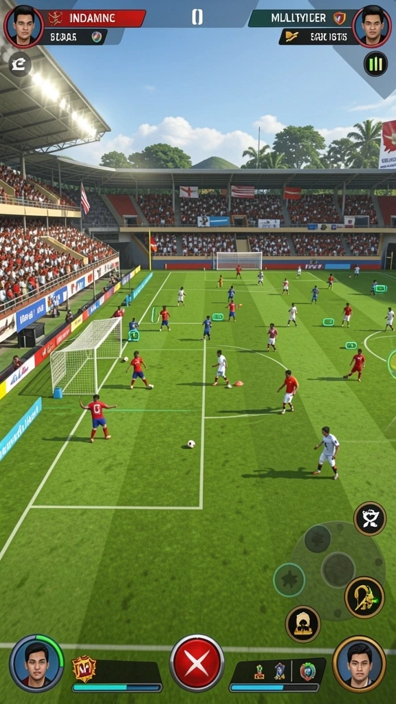 Fitur multiplayer yang mendebarkan dan seru.