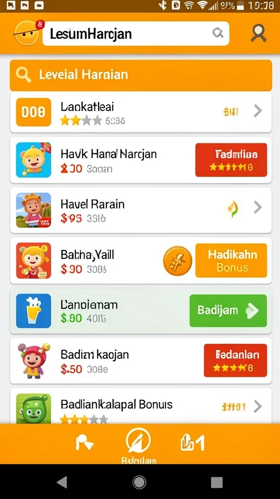 Screenshot menampilkan karakter utama dalam aksi bertarung.