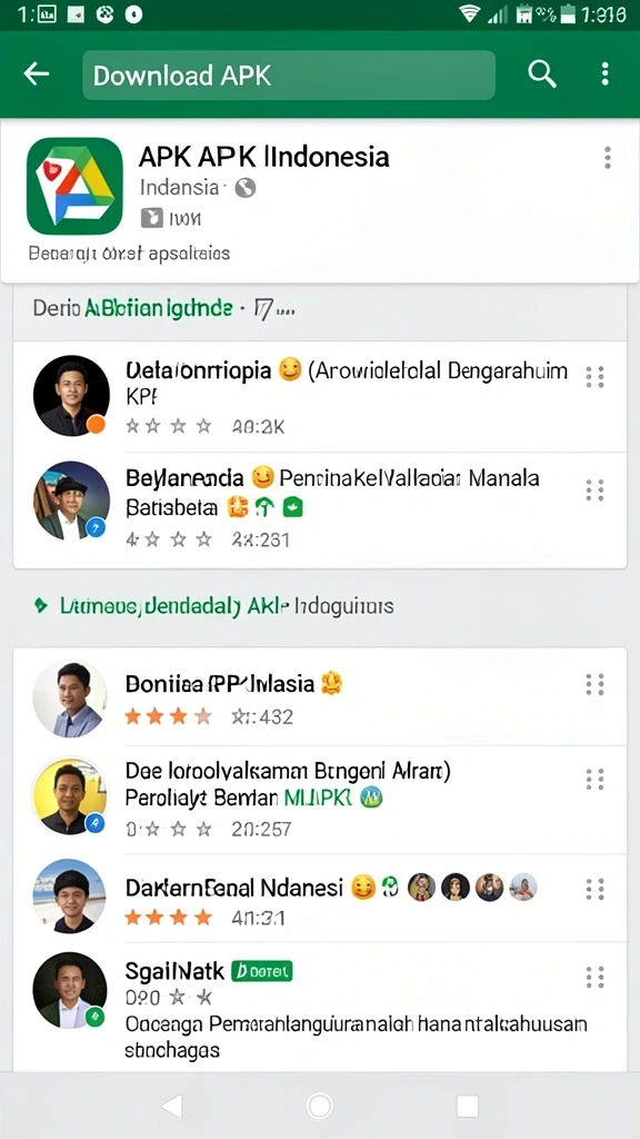 Tampilan awal yang menarik dan ramah pengguna.