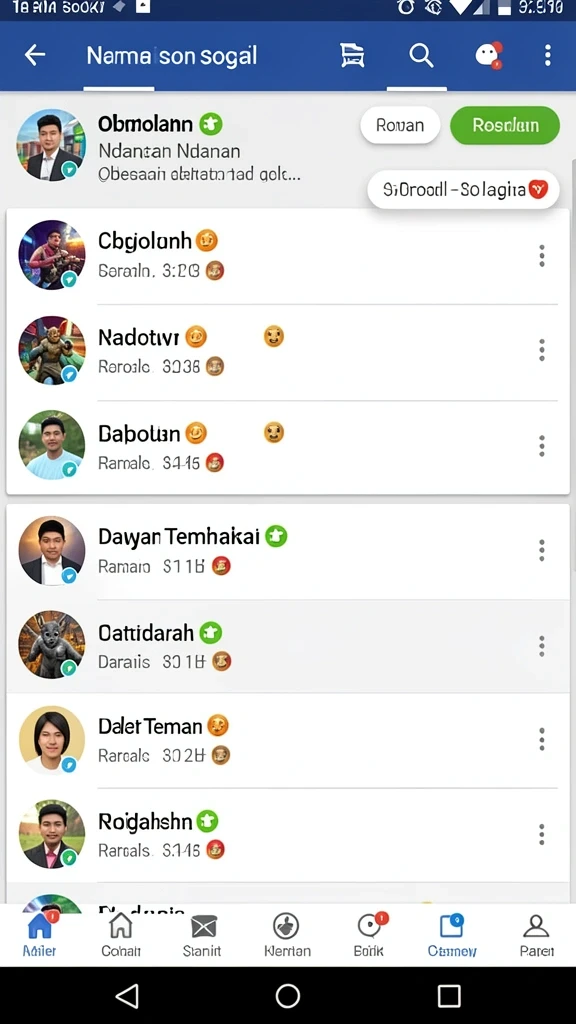 Cuplikan aksi mendebarkan dalam permainan.
