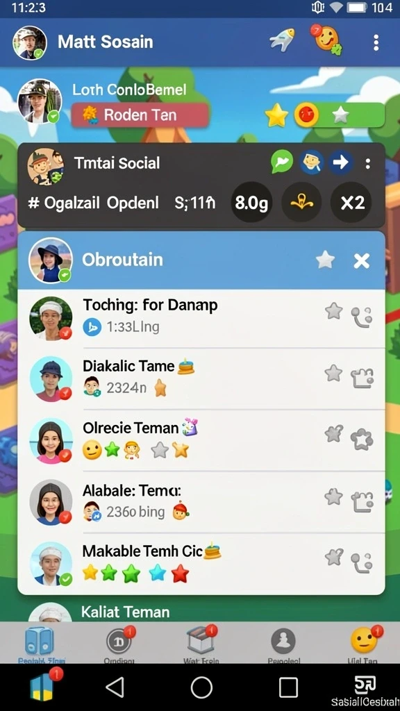 Mode permainan yang seru dan mendebarkan.
