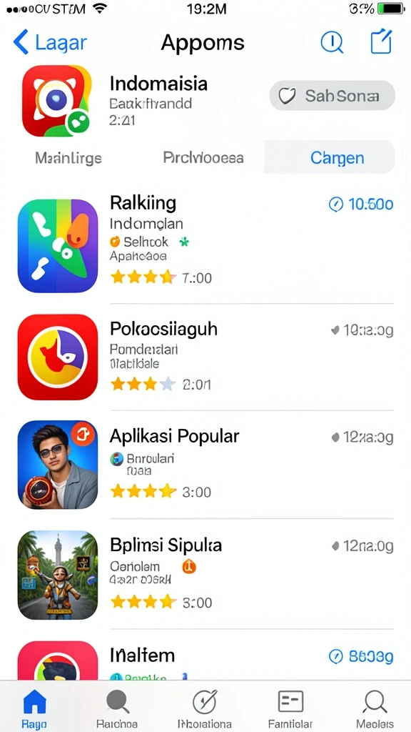 Fitur kompetisi yang memungkinkan tantangan dengan teman.