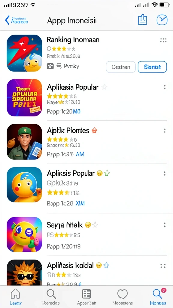 Berbagai karakter menarik untuk dipilih dalam permainan.