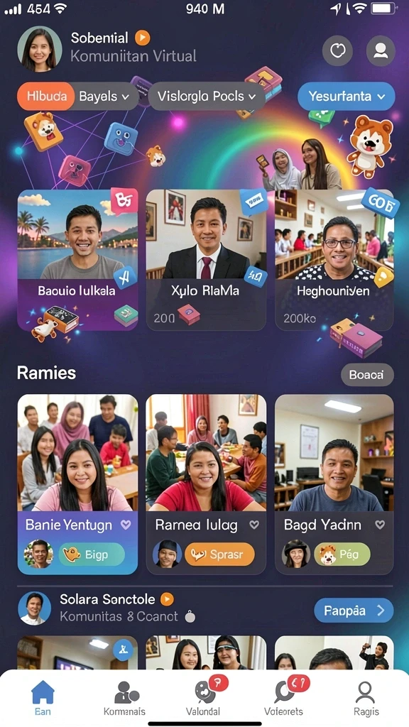 Screenshot menunjukkan level baru yang menantang.