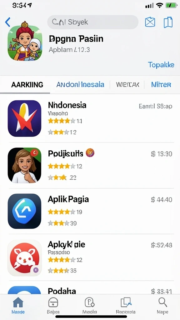 Screenshot menampilkan antarmuka permainan yang menarik dan mudah digunakan.