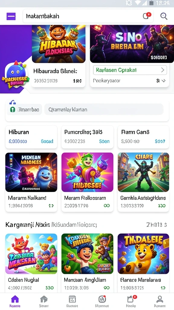 Tampilan antarmuka yang user-friendly dan menarik.
