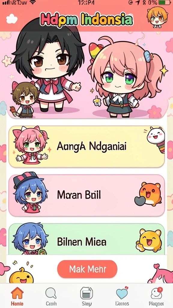 Hadiah harian yang selalu memanjakan pemain.