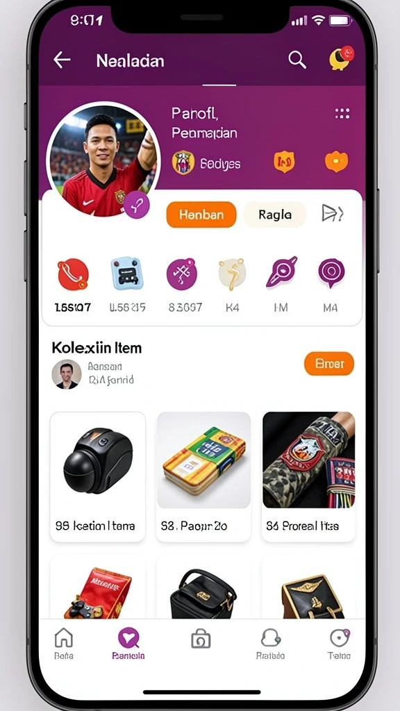 Karakter unik siap untuk dimainkan dan dijelajahi.