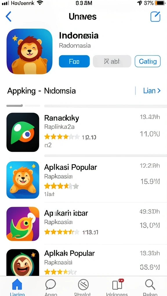 Ragam karakter menarik untuk dipilih dalam permainan.