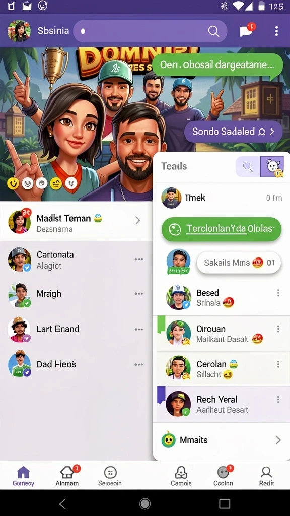 Tampilan antarmuka yang user-friendly dan intuitif.