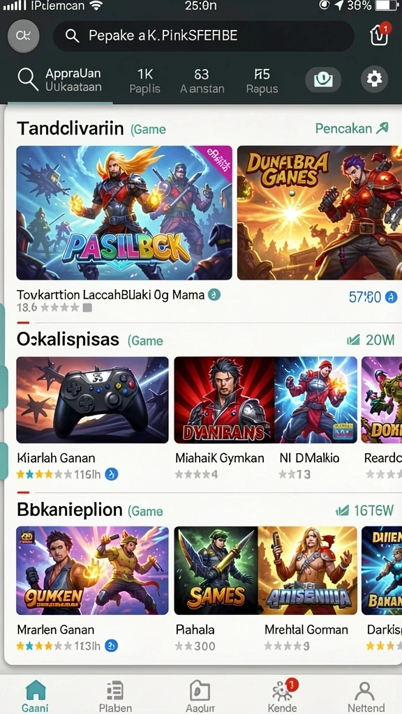 Tampilan antarmuka yang ramah pengguna.
