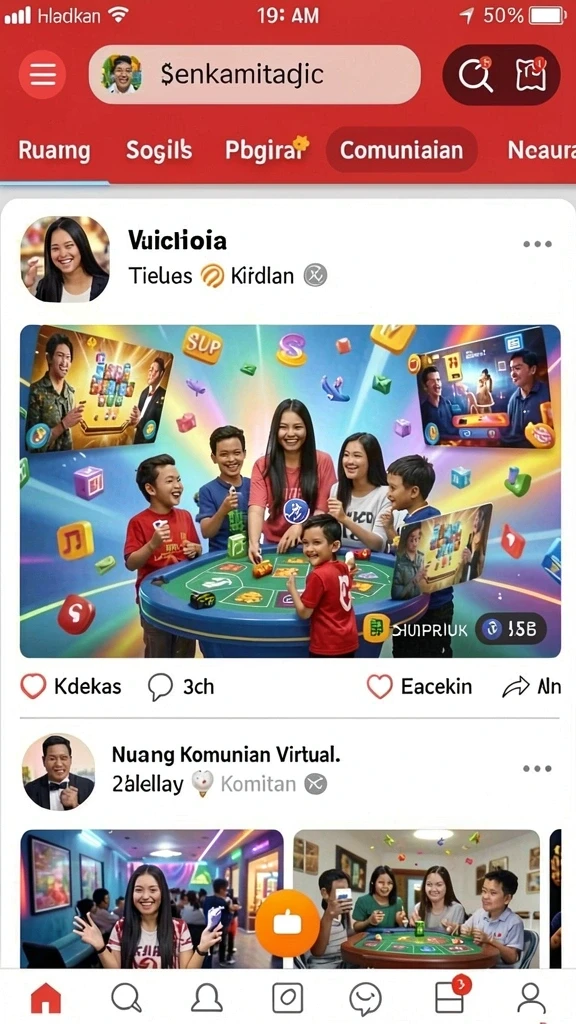 Karakter unik dengan kemampuan masing-masing.