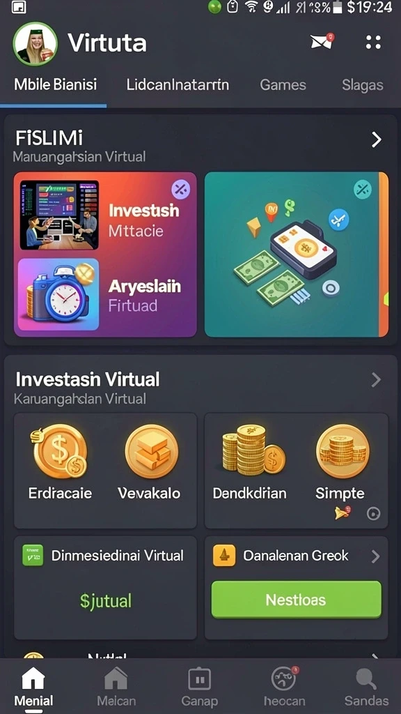 Tampilan antarmuka yang menarik dan mudah dinavigasi.