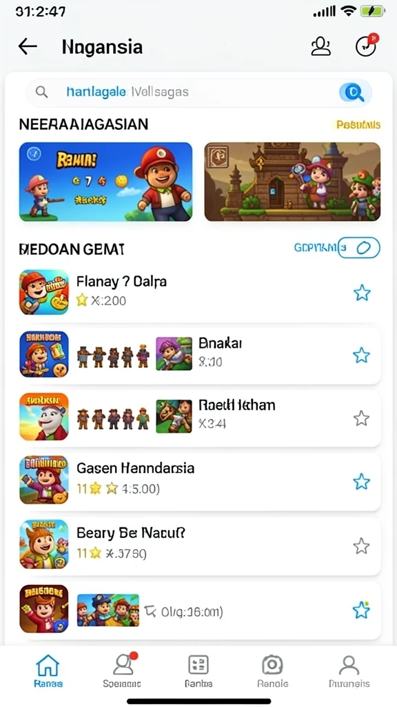 Misi seru yang menunggu untuk diselesaikan.