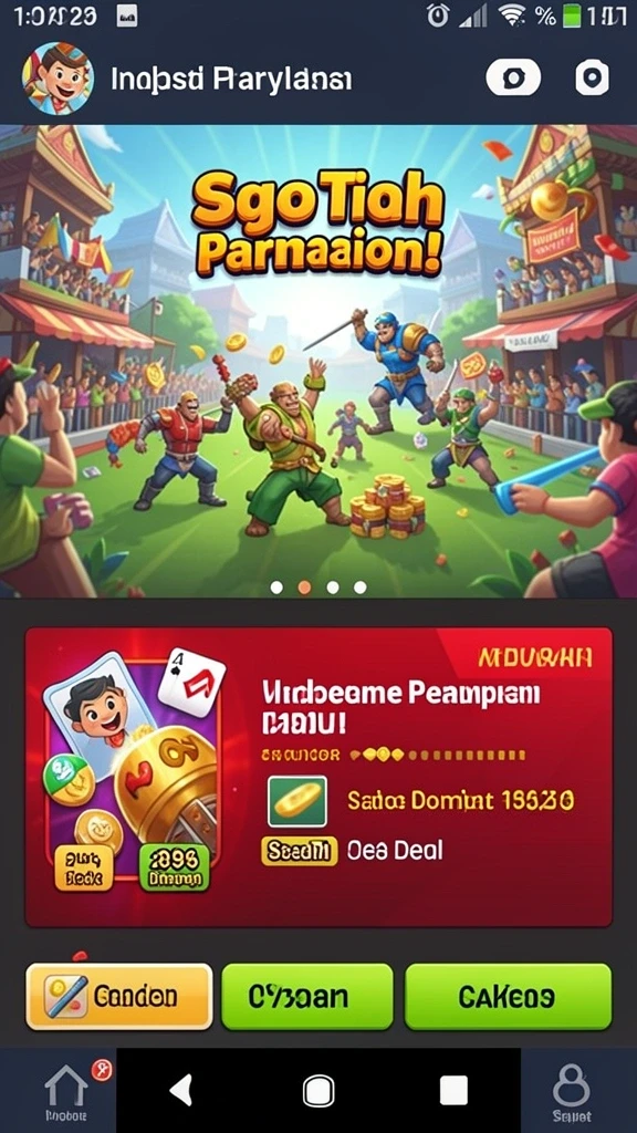 Screenshot aplikasi POL88 menunjukkan antarmuka yang menarik.