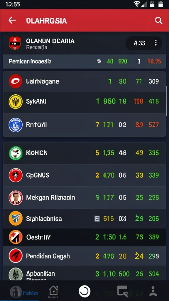 Kompetisi seru antar pemain di leaderboard.