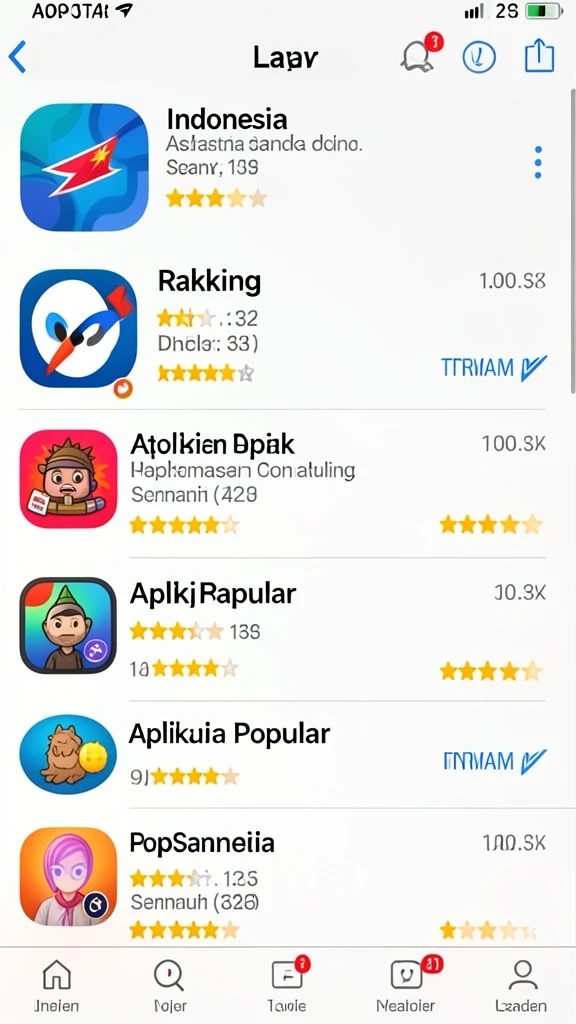 Beragam permainan seru untuk semua kalangan.
