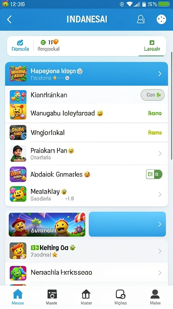 Tampilan antarmuka yang ramah pengguna.