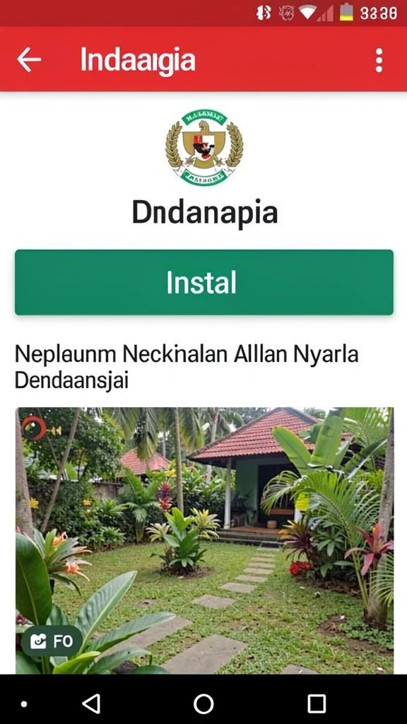 Screenshot 1: Tampilan awal permainan yang menarik.