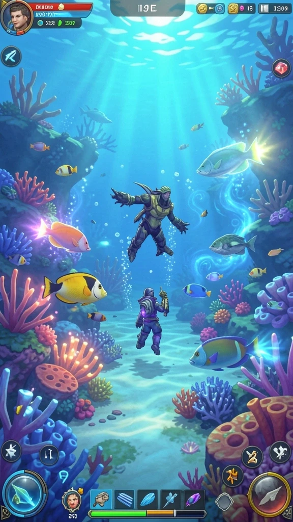 Fitur multiplayer yang memungkinkan kerjasama dengan teman.
