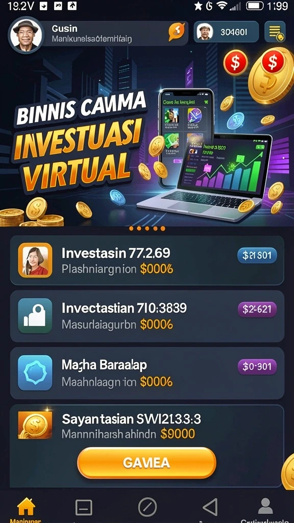 Screenshot menunjukkan fitur mode permainan yang beragam.