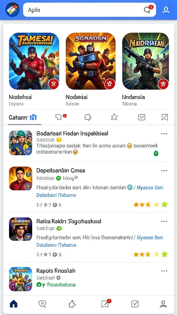 Tampilan antarmuka yang user-friendly.