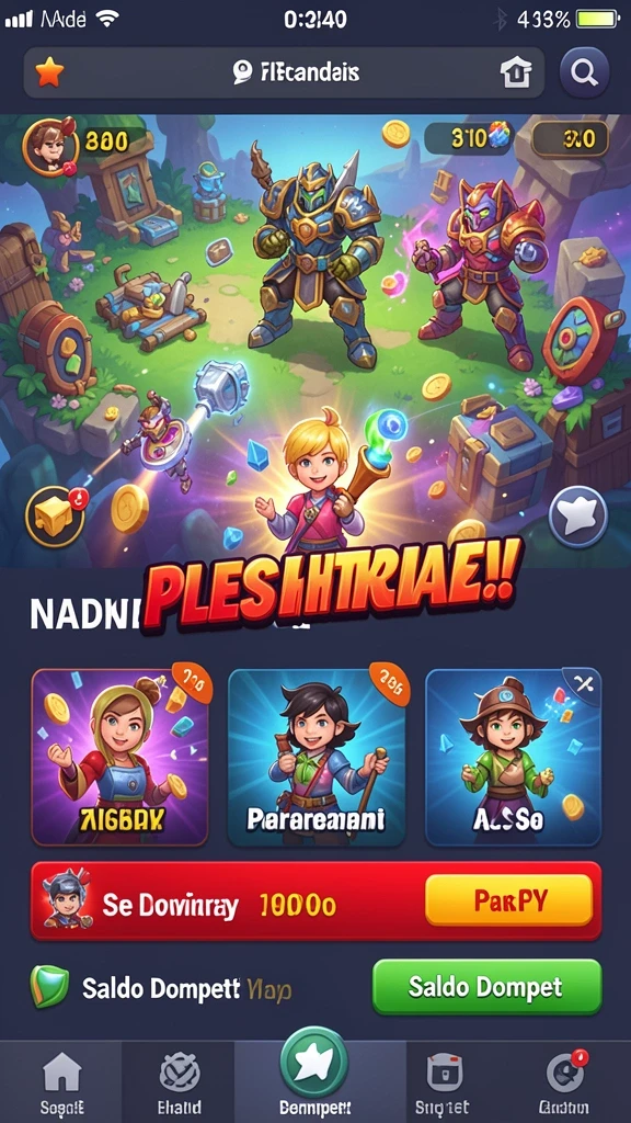Tampilan antarmuka yang ramah pengguna.