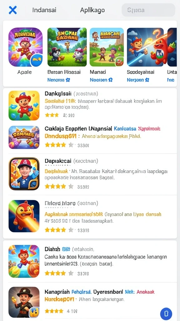 Karakter menarik dengan berbagai senjata unik.