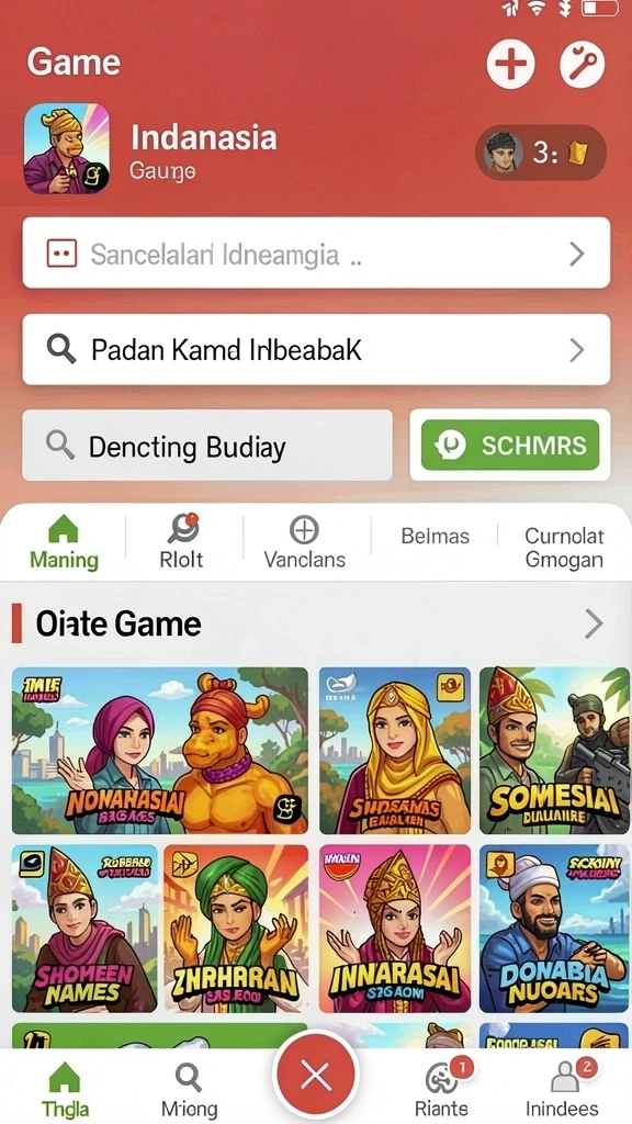 Tampilan antarmuka yang menarik dan mudah digunakan.