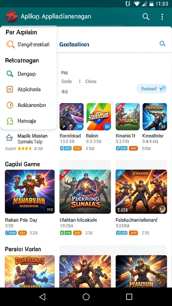 Tampilan antarmuka yang menarik dan intuitif.